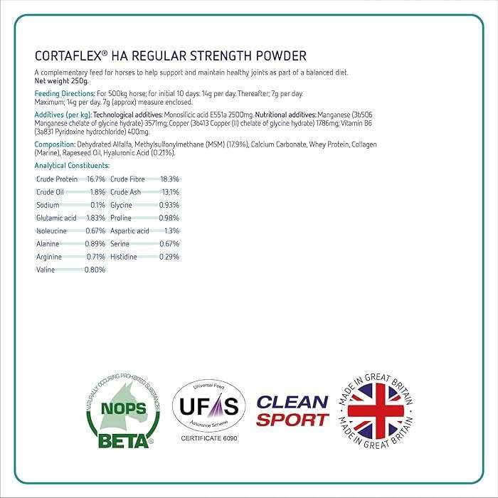 Equine America Cortaflex HA Regular Strength Powder