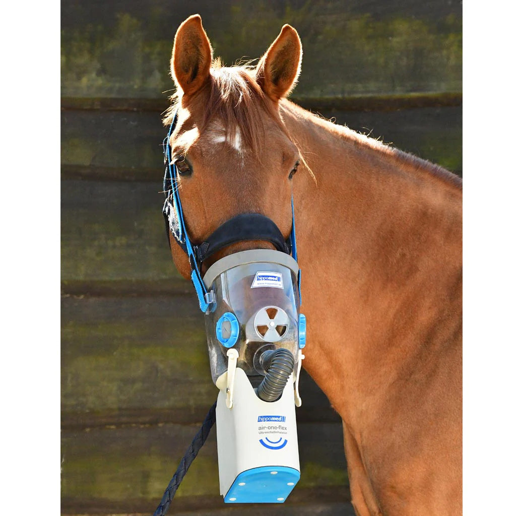 AIR ONE Flex Equine Nebuliser – Hippomed Ultrasound Inhaler for Horses (Rechargeable) Hippomed