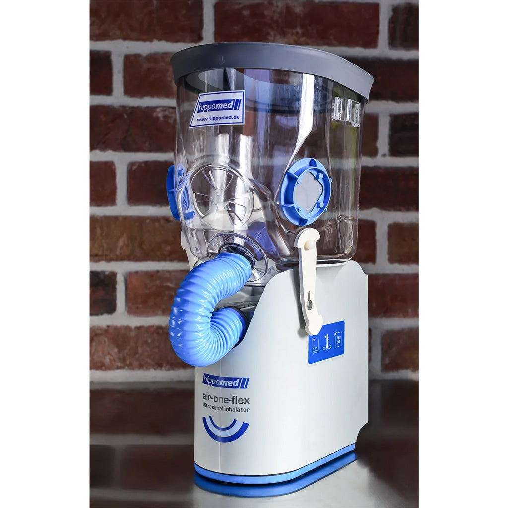 AIR ONE Flex Equine Nebuliser – Hippomed Ultrasound Inhaler for Horses (Rechargeable) Hippomed