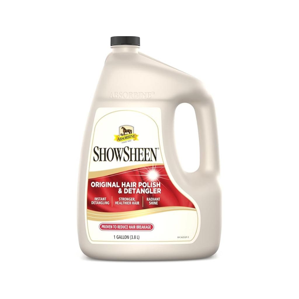 Absorbine ShowSheen Hair Polish & Detangler – 1 Gallon