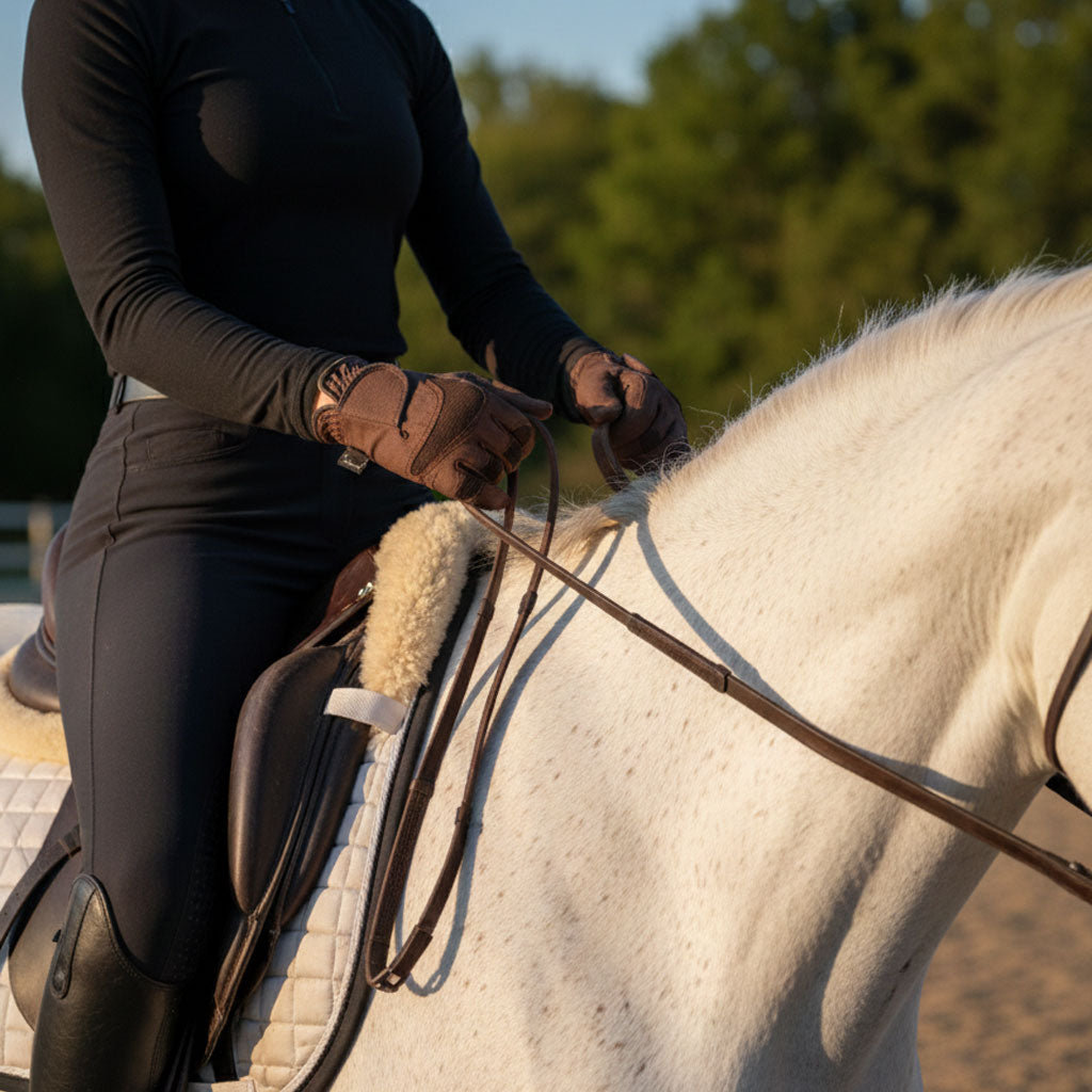 Seafowl Airmax Riding Gloves Seafowl