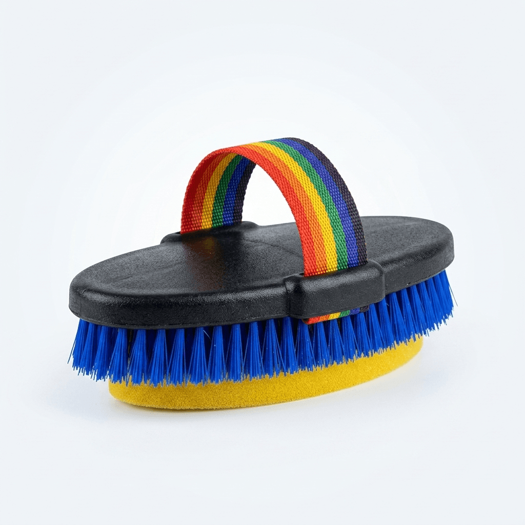 Beucephal Soft Grip Grooming Brush with Sponge Beucephal