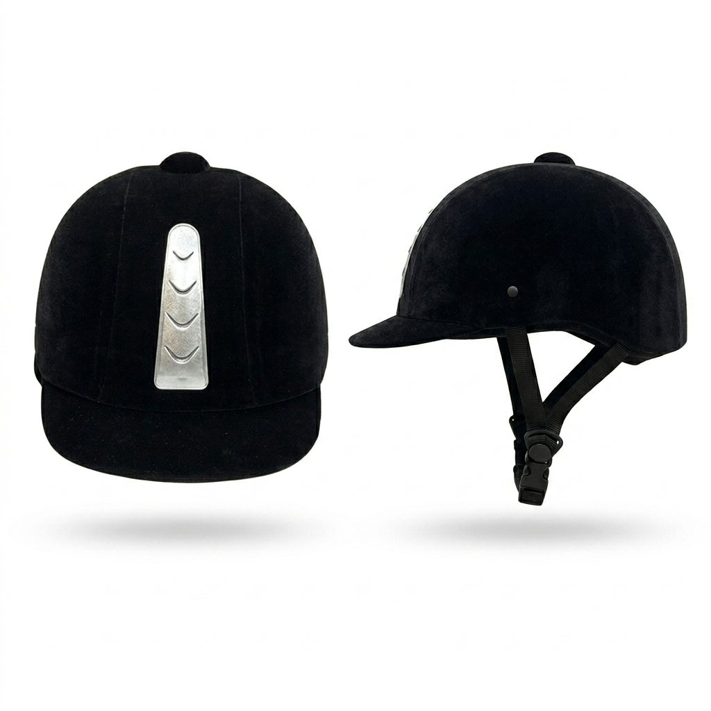 Blitz Velvet Helmet – Classic Velvet Horse Riding Blitz
