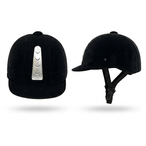 Blitz Velvet Helmet – Classic Velvet Horse Riding Blitz