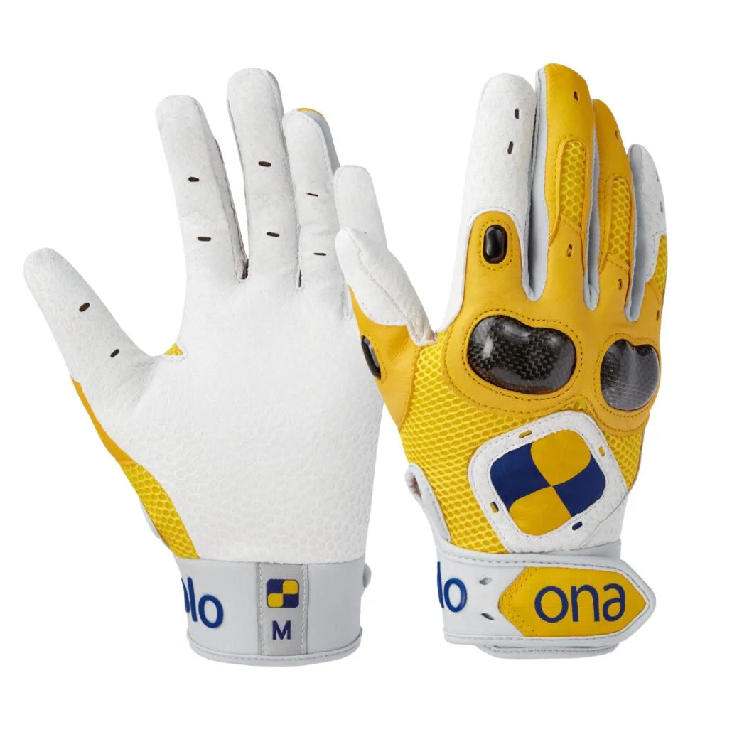 ONA POLO Carbon Pro V2 Gloves Yellow