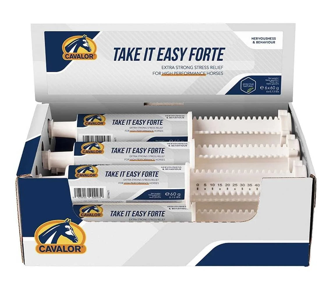 Cavalor Take It Easy Forte: Powerful Paste for Equine Stress Management
