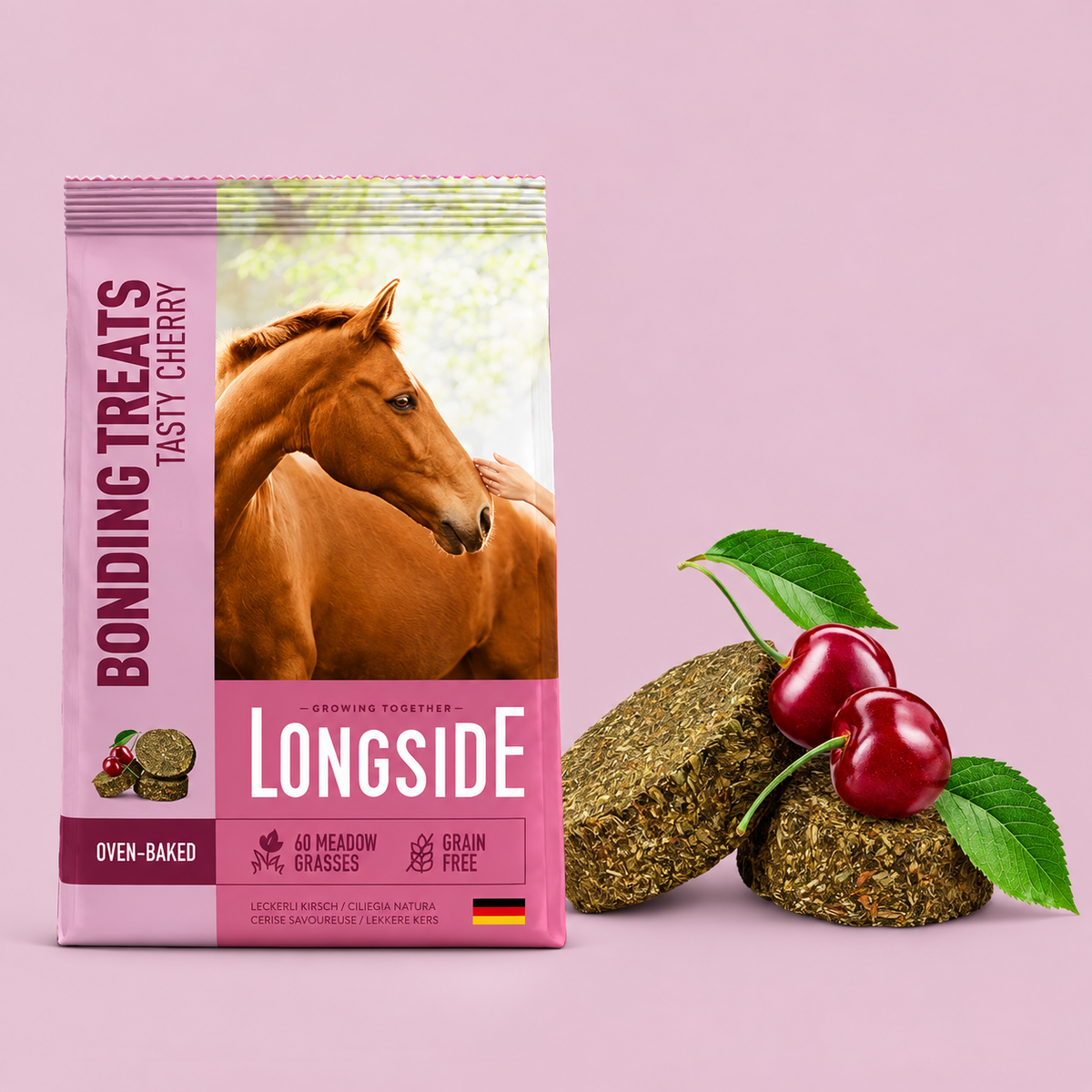 Longside Bonding Treats Tasty Cherry 500 g Longside