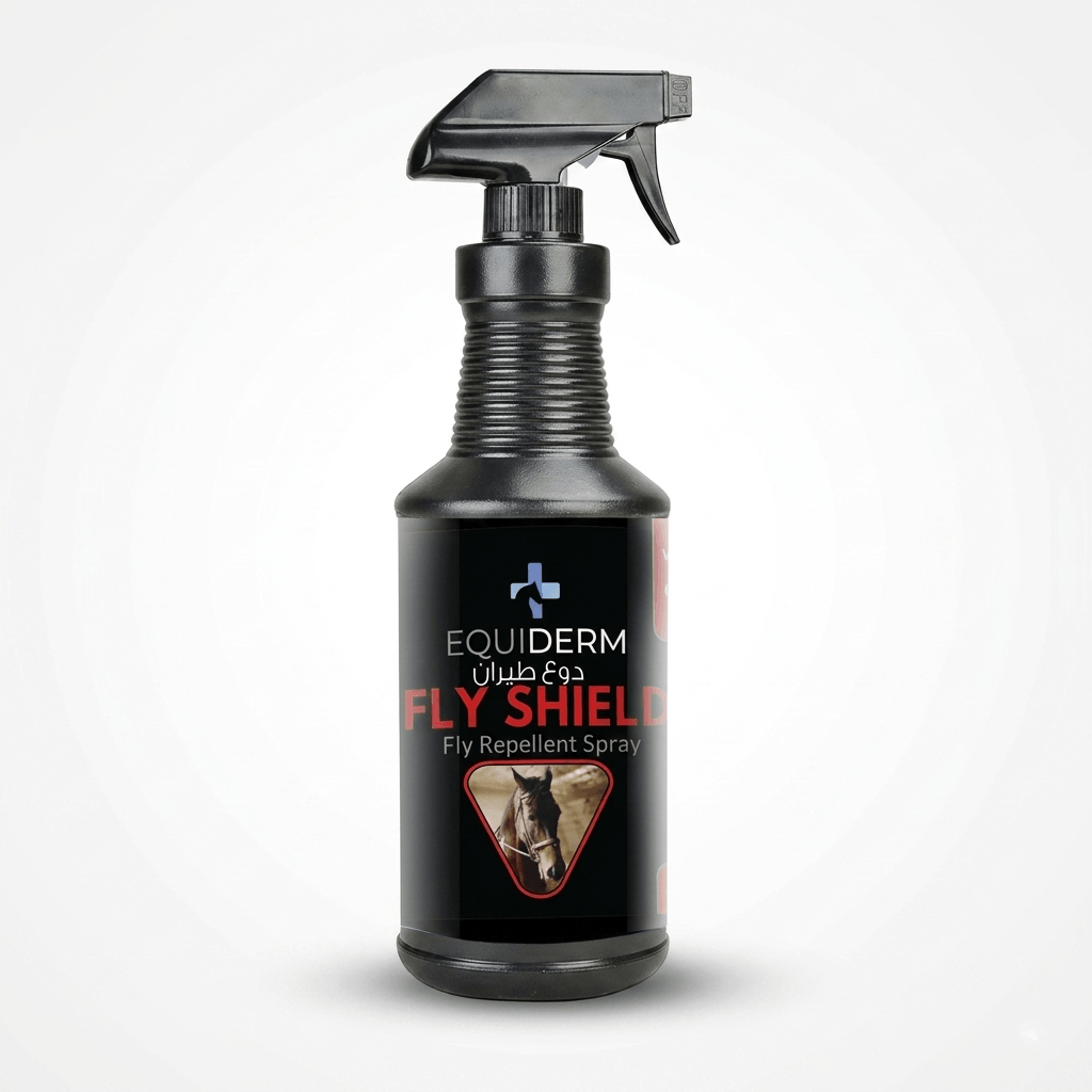 Equiderm Fly Shield Horse Repellent Spray EQUIDERM