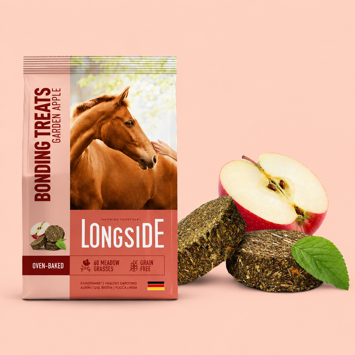 Longside Bonding Treats Garden Apple 500 g Longside