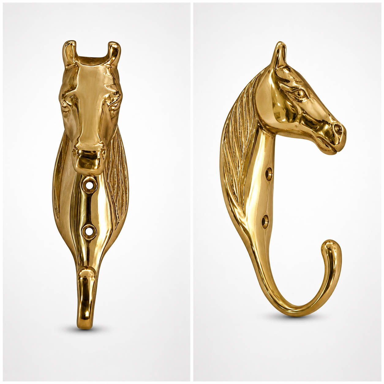 Horse Head Bridle Hook Horseuae