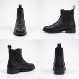 Front Zip Leather Jodhpur Riding Boots Horseuae