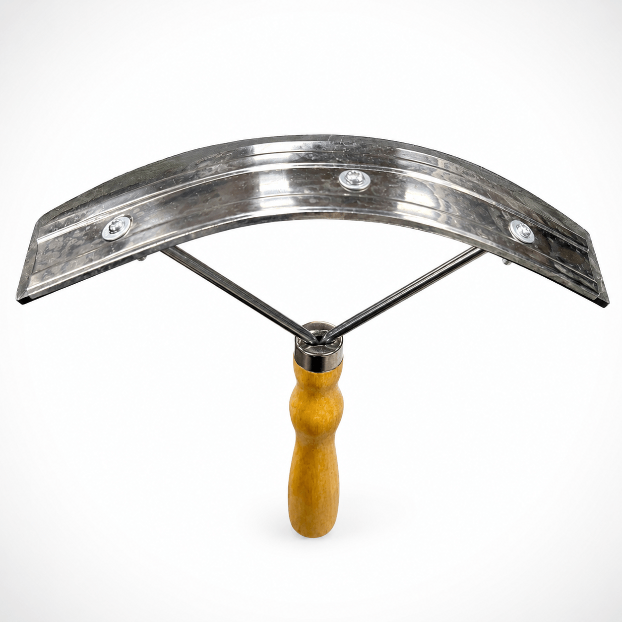 Beucephal Metal Sweat Scraper with Wooden Handle Beucephal