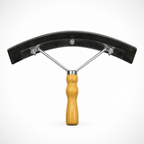 Beucephal Metal Sweat Scraper with Wooden Handle Beucephal