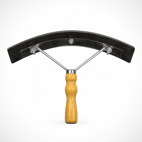Beucephal Metal Sweat Scraper with Wooden Handle Beucephal