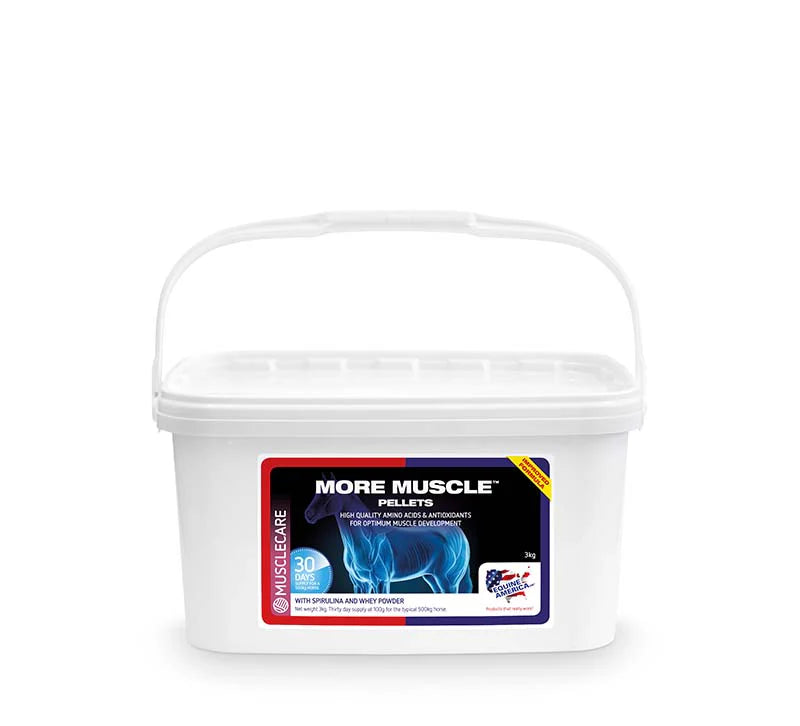 Equine America More Muscle Pellets 3Kg