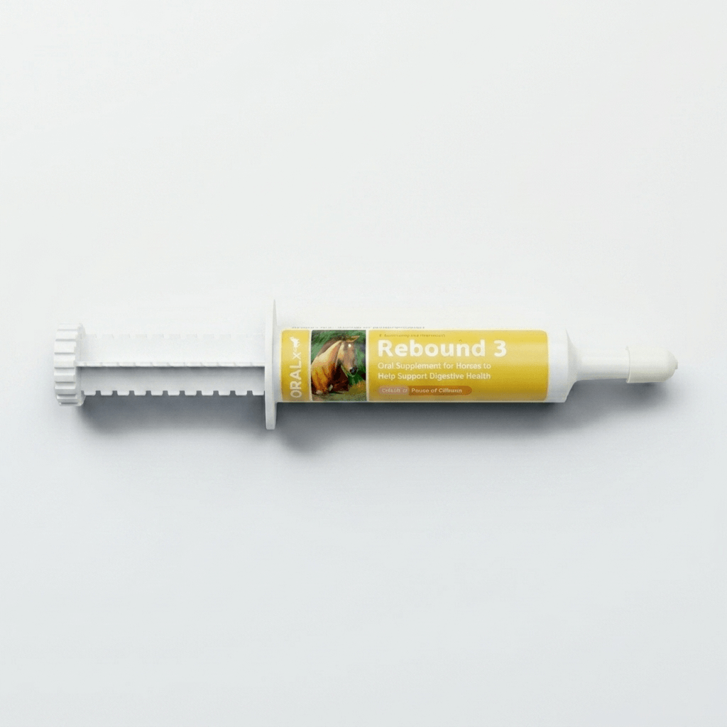 Oralx Rebound 3 - Oral Supplement for Horses to Help Support Digestive Health Oralx