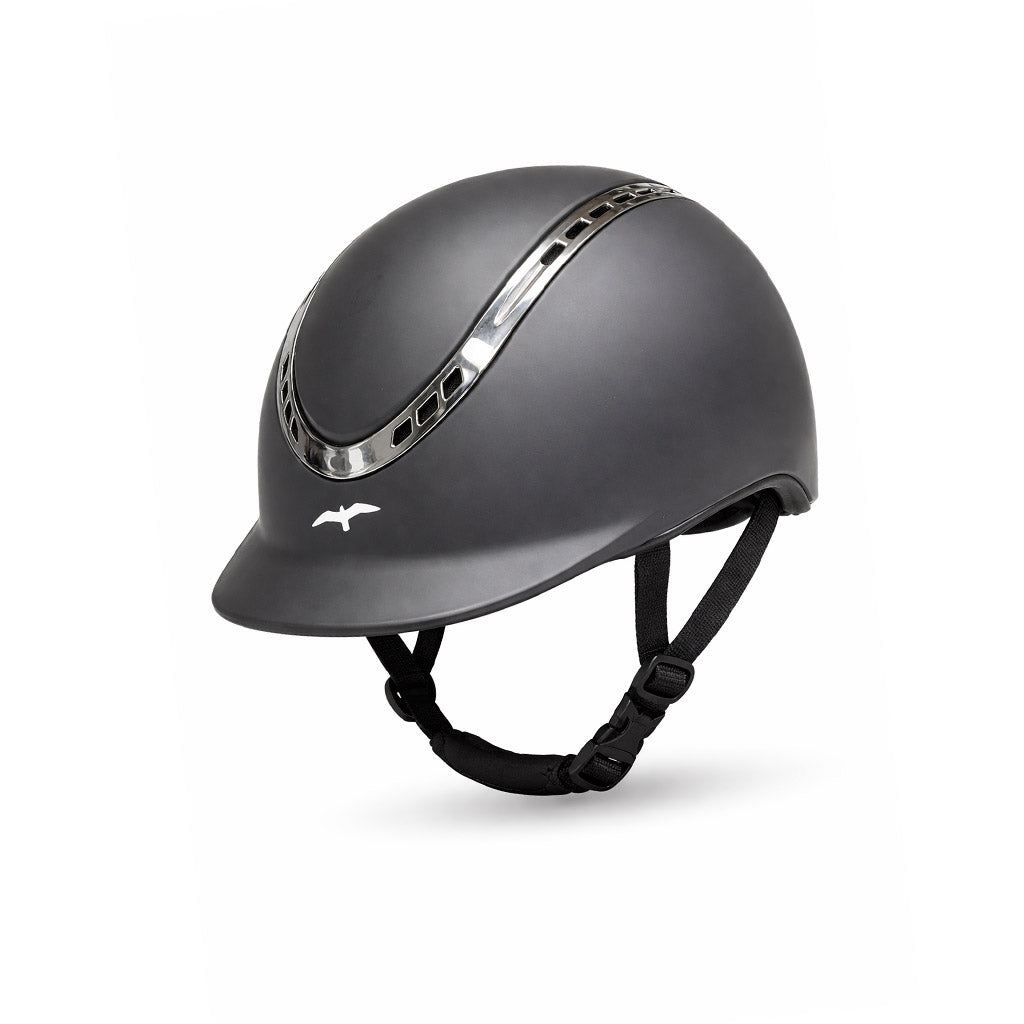 Seafowl Glossy Equestrian Riding Helmet Seafowl