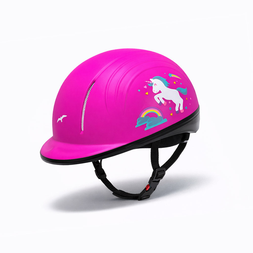 Seafowl Meadawgs Kids Helmet – Pink Unicorn Riding Helmet Seafowl
