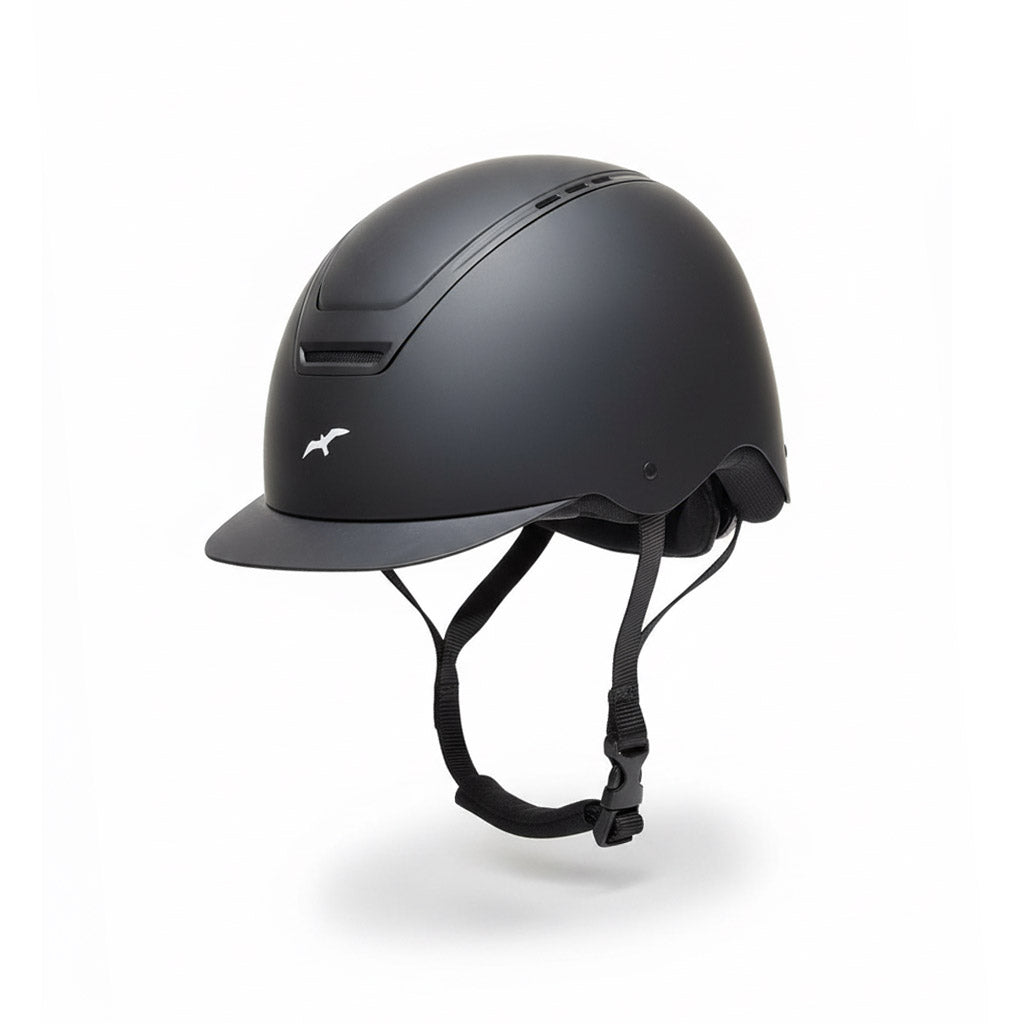Seafowl Matt Equestrian Helmet – Sleek Lightweight Riding Helmet Seafowl