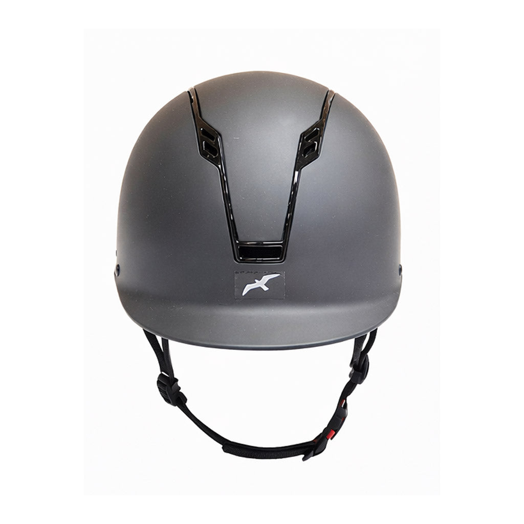 Seafowl Easy Vent Helmet – Matte Black Ventilated Riding Helmet Seafowl