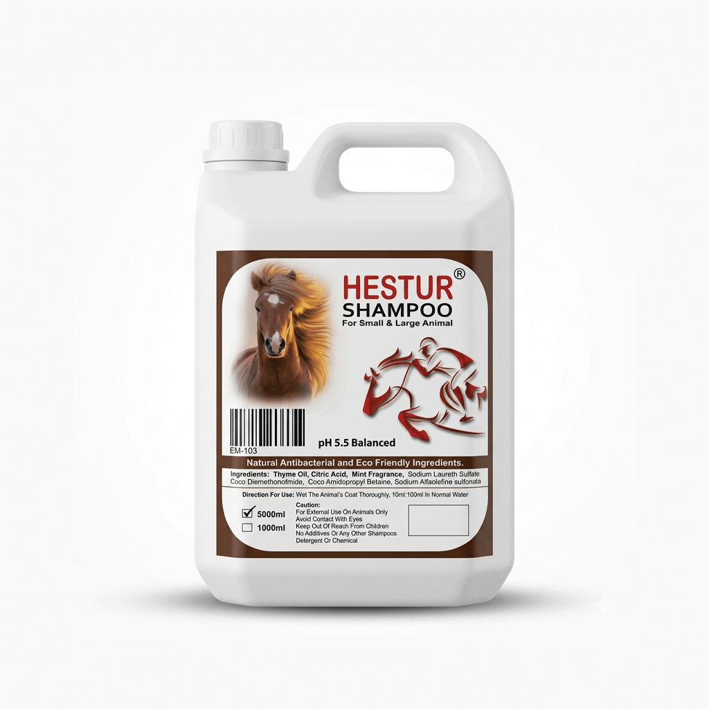 Hestur Natural Antibacterial Shampoo | pH 5.5 Balanced Hestur