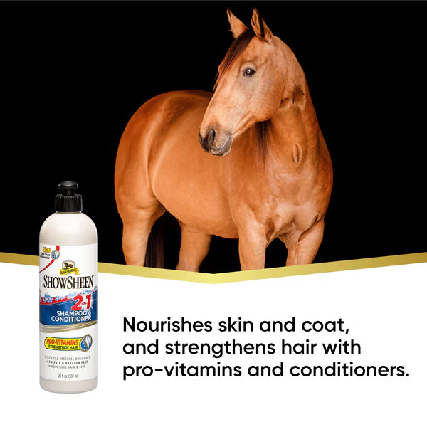 ShowSheen 2-In-1 Shampoo & Conditioner Absorbine