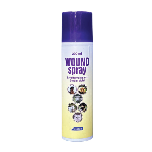 Wound Spray Oxytetracycline Plus 200ml - Horseuae