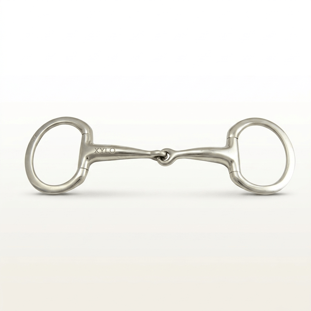 XYLO Egg Butt Snaffle Hollow Mouth Horse Bit Xylo