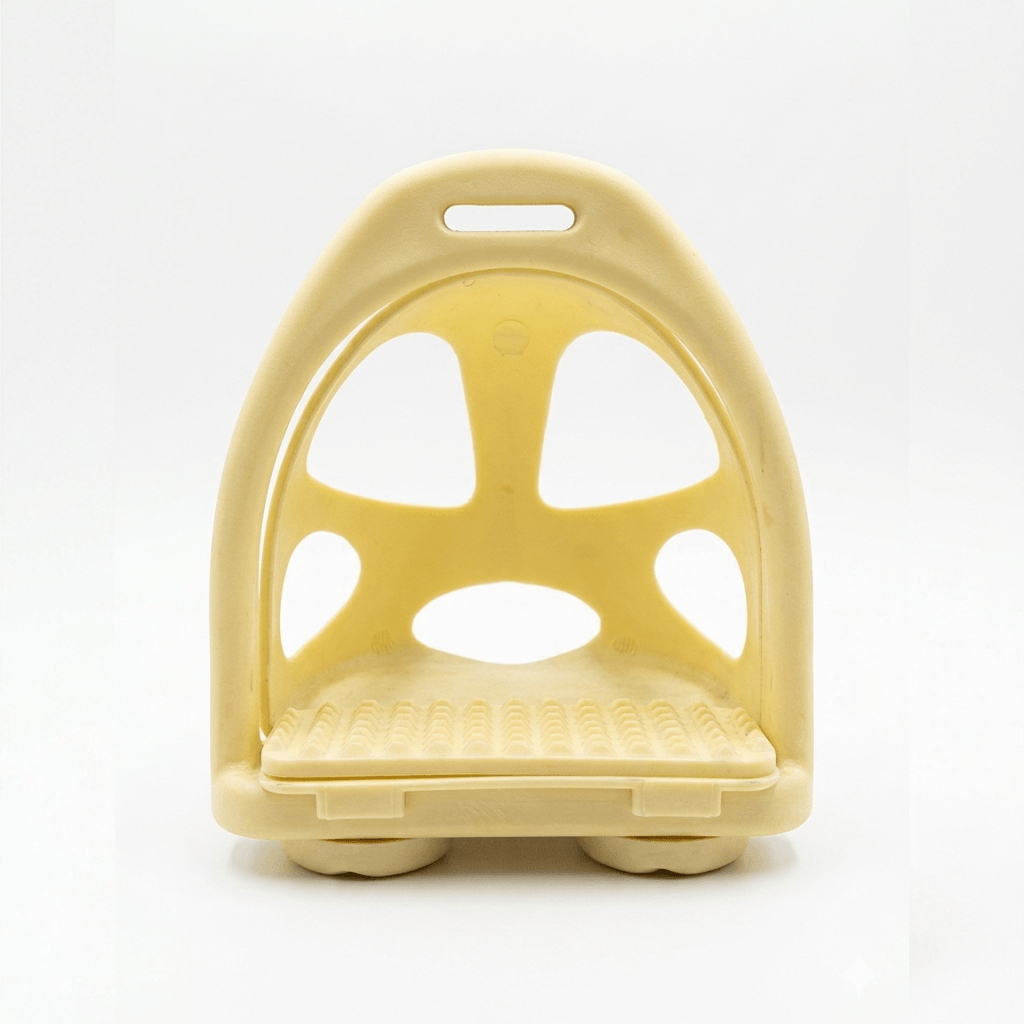 Xylo Endurance Safety Stirrups - Polymer Stirrups with Protective Toe Cage Xylo