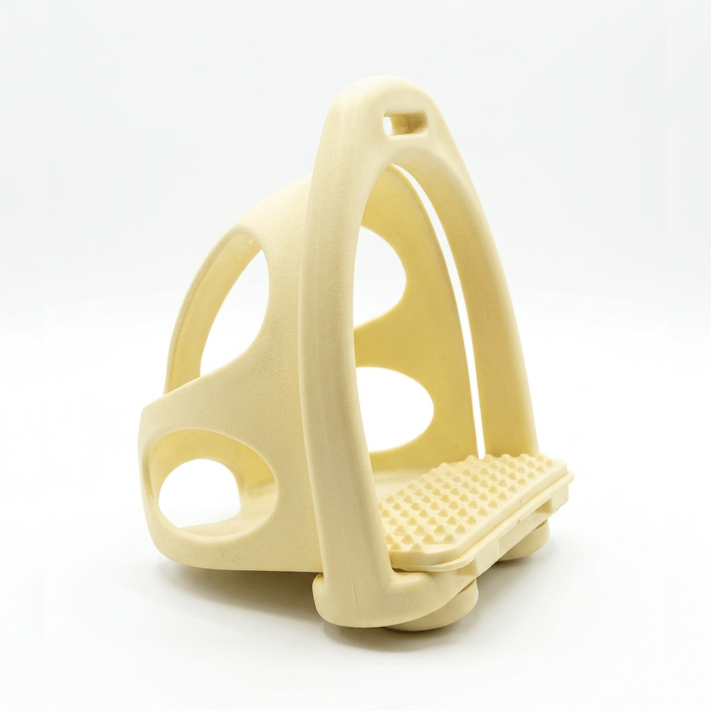 Xylo Endurance Safety Stirrups - Polymer Stirrups with Protective Toe Cage Xylo