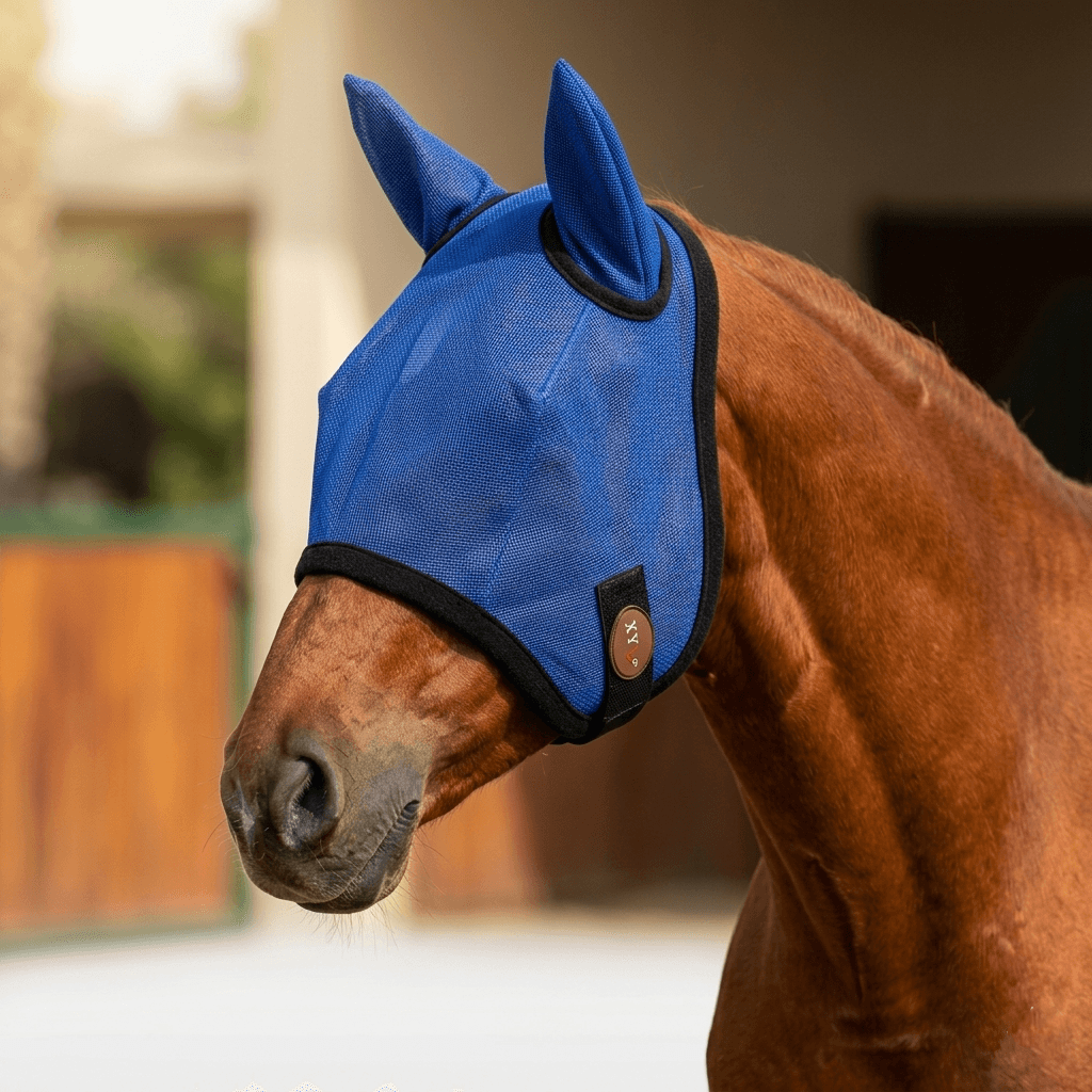 Xylo Horse Fly Mask with Ears Xylo