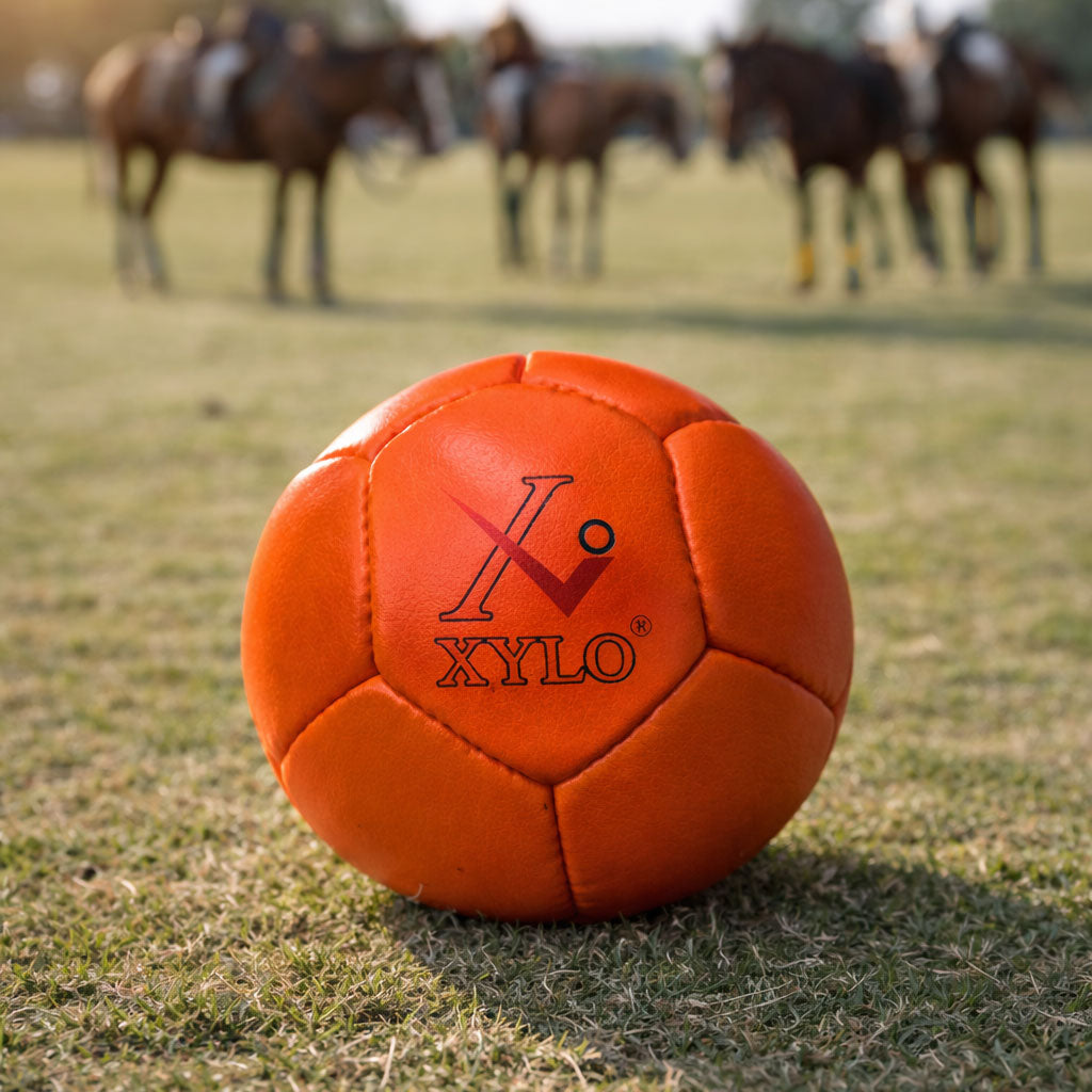 Xylo Arena Polo Ball – Official Orange Inflatable Polo Ball Xylo