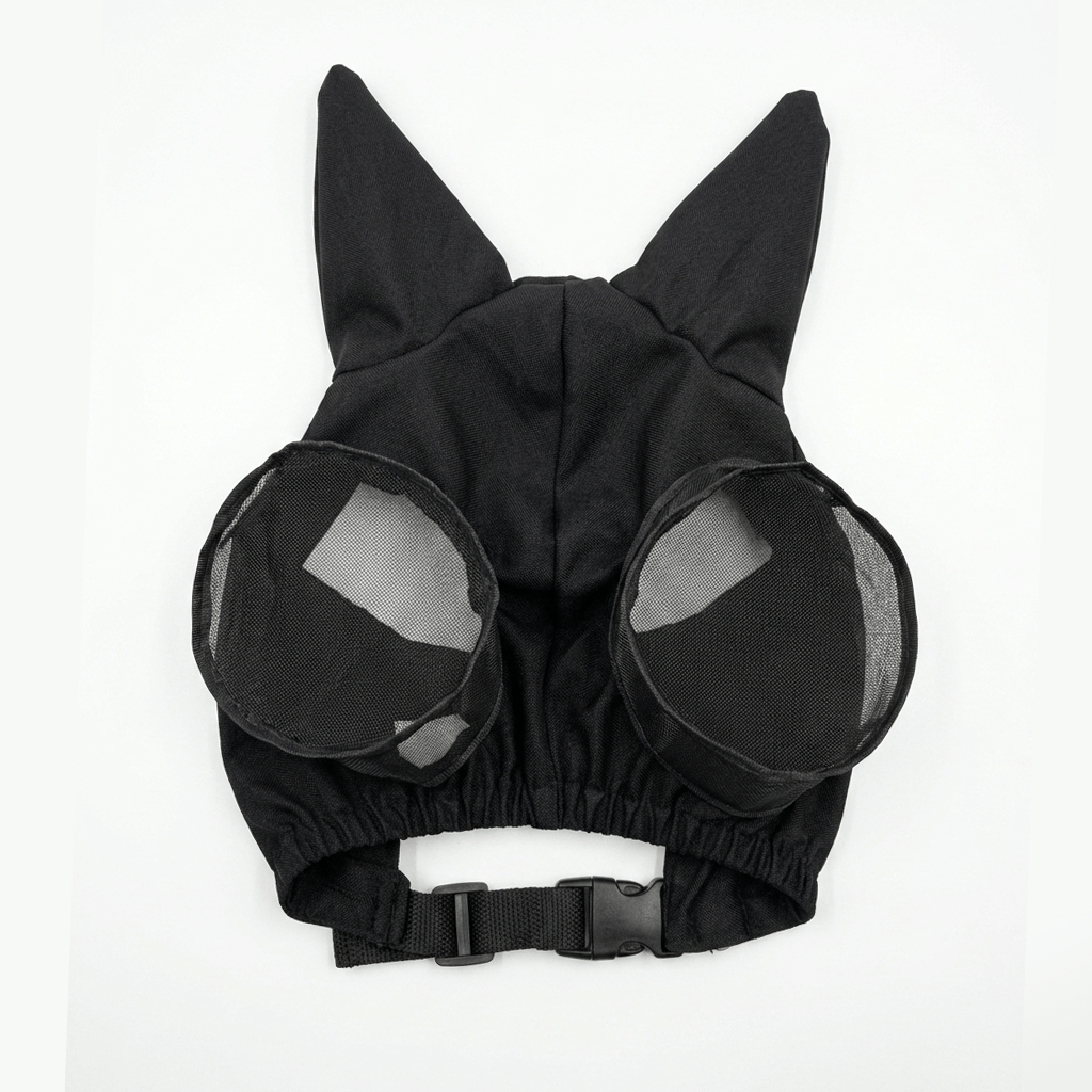 Xylo Professional Horse Racing Blinkers | Focus-Enhancing Hood with Ears Xylo
