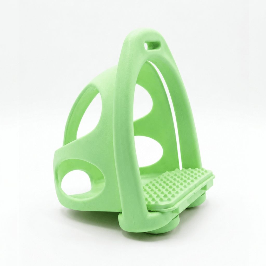 Xylo Endurance Safety Stirrups - Polymer Stirrups with Protective Toe Cage Xylo