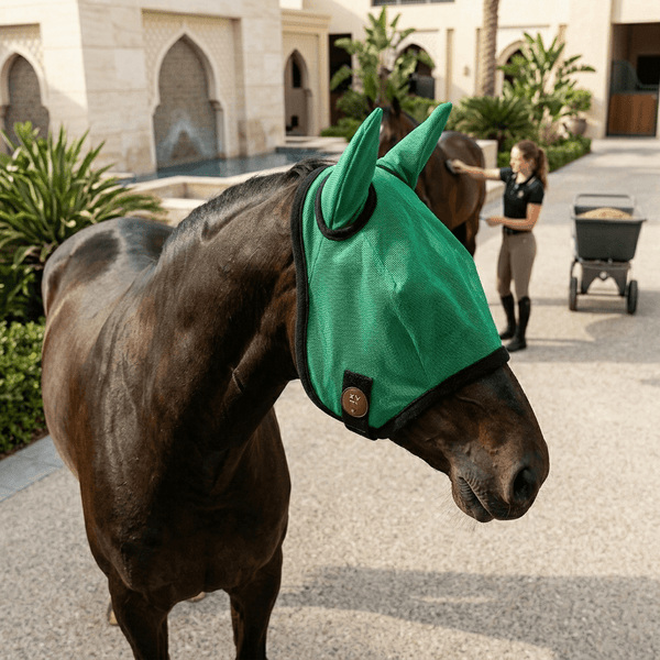 Xylo Horse Fly Mask with Ears Xylo