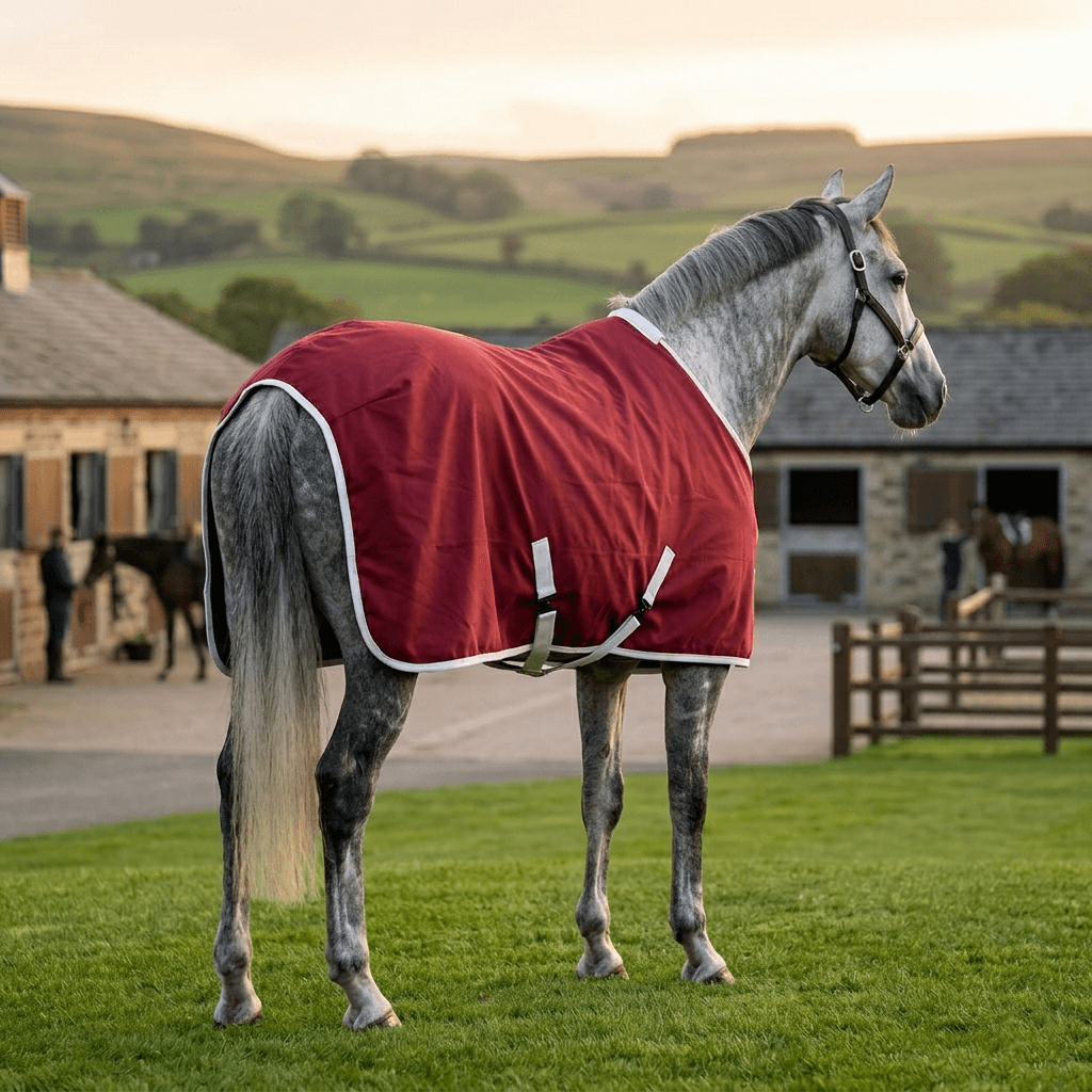 Xylo Horse Cotton Blanket (Rug) Xylo