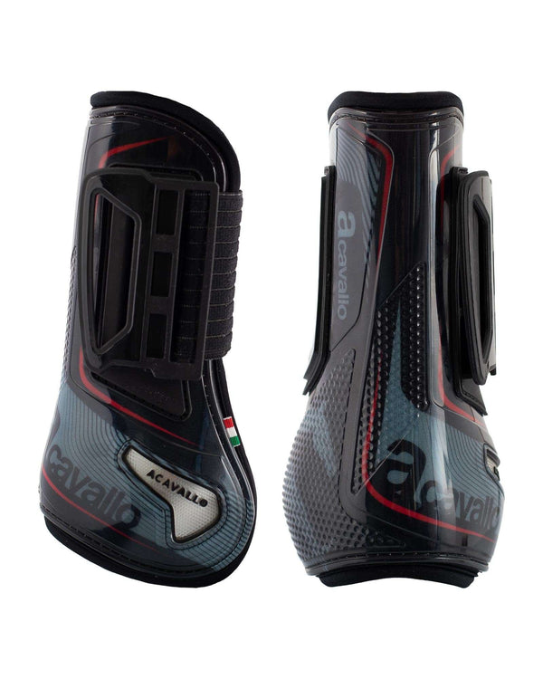 Acavallo Serigraph Opera Front Boots E-Click Fastening Gel Lined