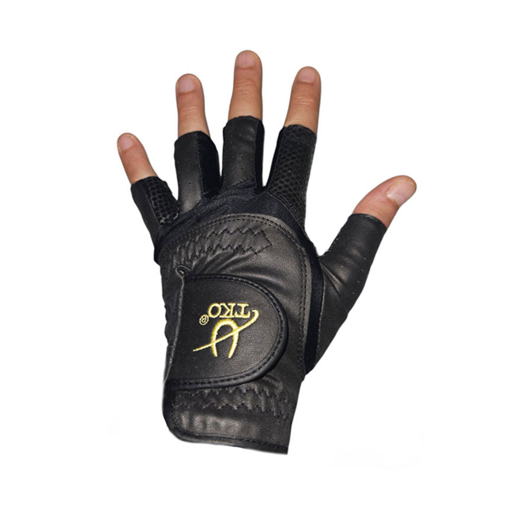 TKO Race Gloves Half Finger – Pro Jockey Grip Gloves TKO