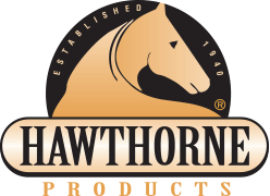 Hawthorne logo – Premium brand offering equine care products, including health supplements and veterinary solutions for horses