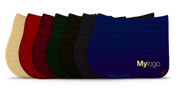 Custom saddle pads and halters - Tailored equestrian gear for comfort and style