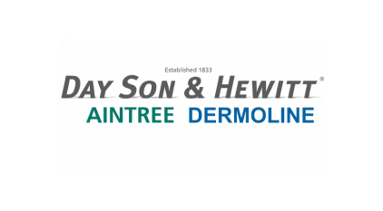 Dermoline logo – Trusted brand offering equine grooming products, including skin care and coat care solutions.