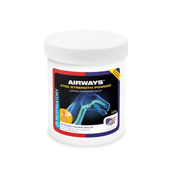 Airway supplements for horses – promotes clear breathing and respiratory health